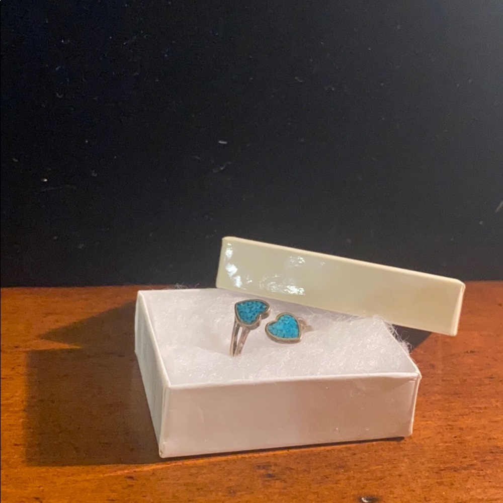 Sterling silver turquoise ring